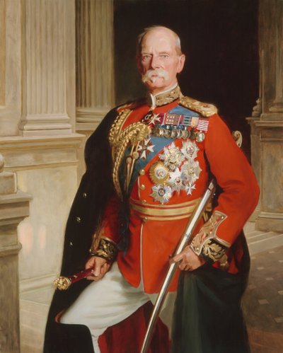 Field Marshal Lord Roberts of Kandahar, Pretoria and Waterford, 1917 by Frank Markham Skipworth